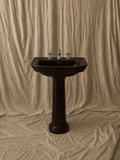 Curved Pedestal Washbasin 72