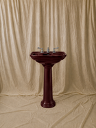 Curved Pedestal Washbasin 61