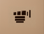 Square tile Espresso