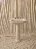 Curved Pedestal Washbasin 72