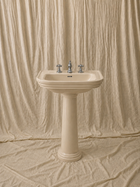 Curved Pedestal Washbasin 72
