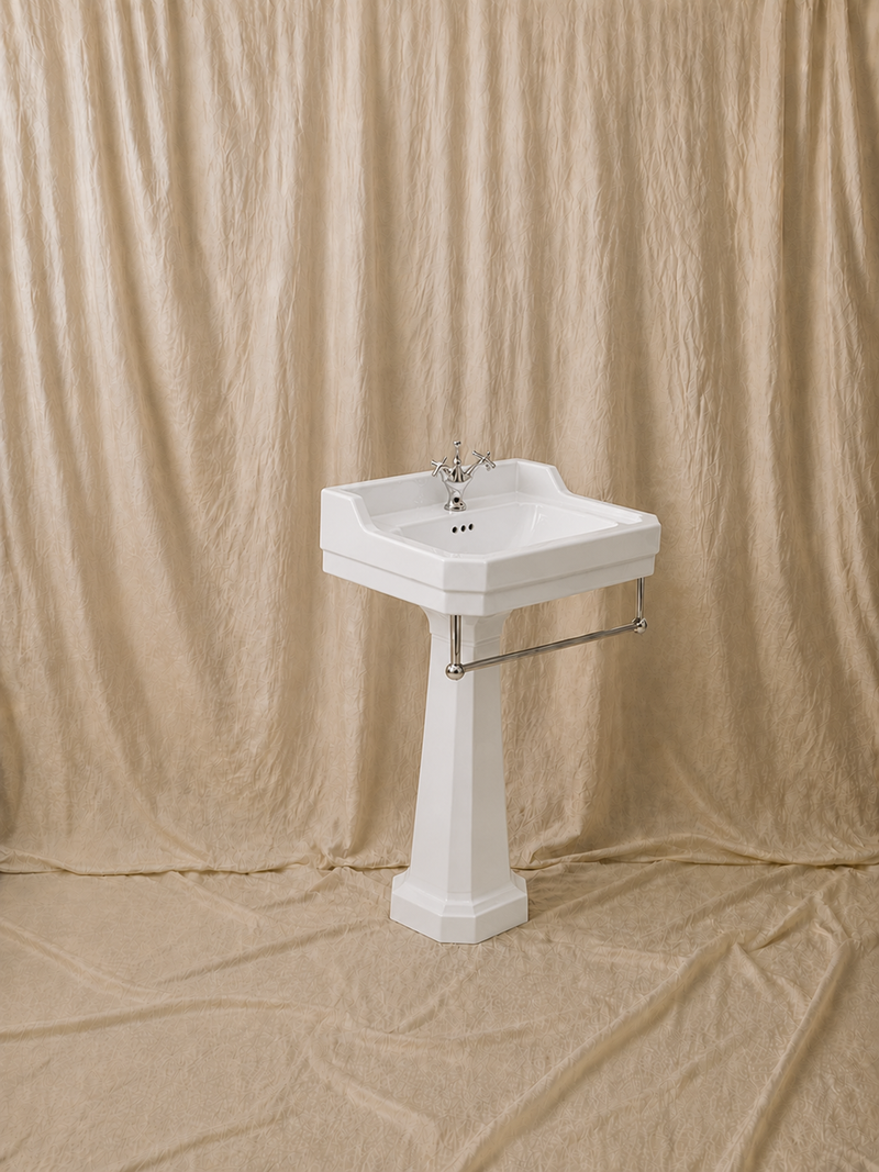 Rectangular Pedestal Washbasin 71